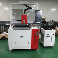 Machine de découpe laser à fibre CNC mini 600*600mm 600*900mm