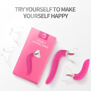 Vibratore leccato del clitoride del sesso adulto per il clitoride femminile che lecca il vibratore della lingua che lecca la ventosa vibrante - Product Image 4