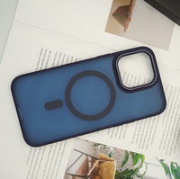 Coque de téléphone en TPU acrylique givré avec anneau de protection d'objectif, translucide mate, compatible avec la charge sans fil, pour Samsung S25/S26 Ultra