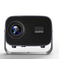 Station d'alimentation portable VEVSHAO avec support A12 Android 11 4K, haut-parleurs intégrés, montage au plafond, vidéo réglable pour home cinéma
