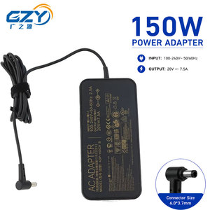 อะแดปเตอร์ AC รุ่น GZY 150W ของโรงงาน พร้อมหัวต่อ 20V 7.5A ขนาด 6.0x3.7 มม. ช่องจ่ายไฟ DC สำหรับอะแดปเตอร์จ่ายไฟแล็ปท็อปรุ่น ADP-150CH.B - Product Image 1