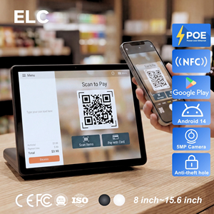 Pantalla Inteligente para Caja Registradora, PoE, Tipo L, Horizontal, Tableta Android 14 de 11 Pulgadas para Punto de Venta en Supermercados y Gestión de Membresías WL1109TH - Product Image 1