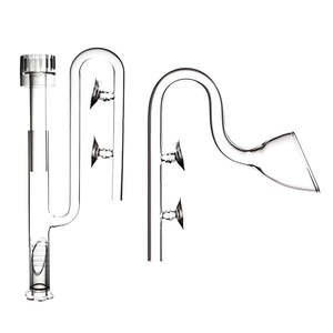 Transparant Milieuvriendelijk Glas <span class=keywords><strong>Aquarium</strong></span> Lelie Pijp Voor Levende Waterplanten - Product Image 1