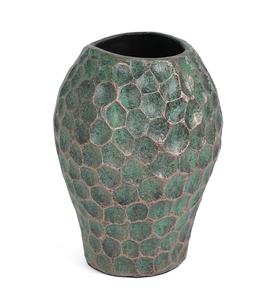 Nuevo jarrón de aluminio antiguo verde estilo de granja florero de Metal rústico cubo jarrón maceta cubo contenedor boda hogar jardinería - Product Image 1