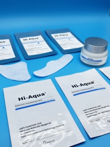 Sérum à l'acide hyaluronique, ensemble de soins coréens pour la beauté, patch fondant et crème hydratante à effet illuminateur - Product Image 5