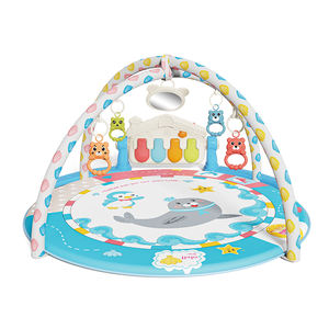 Tapis de jeu pour bébé SY Early Learning Education, super doux en polyester et plastique, rembourrage de 2 cm, respectueux de la peau, épaissi - Product Image 1