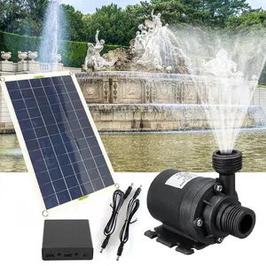 مضخة مياه آلية تعمل بالطاقة الشمسية تستخدم في حمامات الحديقة والحديقة تستخدم للطيور وتعمل كنافورة