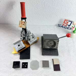 NOUVEAUTÉ 2026 : Kit de fabrication d'<span class=keywords><strong>aimants</strong></span> de réfrigérateur carrés en métal manuels SAGER 63,5*63,5 mm pour <span class=keywords><strong>photos</strong></span> – Vente Flash - Product Image 6