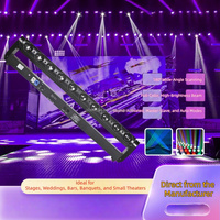 Barre LED murale pleine couleur 10x40W avec effets de poursuite, idéale pour les concerts, les événements en direct et l'éclairage de fond de scène