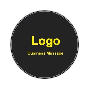 แบตสำรองไร้สายพิมพ์ลายได้ตามต้องการของขวัญโปรโมชั่นที่ชาร์จไฟในรถเร็วแบบไร้สาย10W 15W โลโก้ OEM ที่ชาร์จไร้สาย - Product Image 4