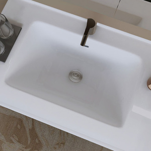 ตู้ห้องน้ำติดผนังแบบเรียบง่าย ดีไซน์จีน พร้อมไฟ LED <span class=keywords><strong>กระจก</strong></span>เงา PVC ไม้อัด สำหรับบ้านและโรงแรม - Product Image 4