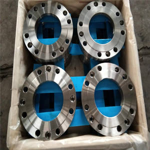 AWWA C207 Stahlringflansch Klasse B <span class=keywords><strong>CS</strong></span> <span class=keywords><strong>A105</strong></span> A36 10'' 12'' 14'' Flachplatte für Wasserwerksdienstleistungen 86psi/150-175psi FF RF RTJ HaiBo - Product Image 4