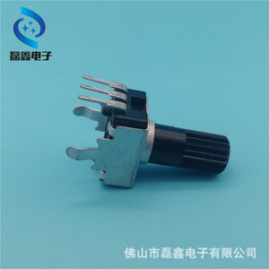Potentiomètre à commande rotative 093 à une seule touche, à bras coudé, diamètre d'actionneur 9 mm, pour carte son - Product Image 3
