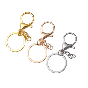 พวงกุญแจเข็มทิศวินเทจ DIY โลหะผสมสังกะสี ตัวล็อคแบบก้ามปู สำหรับทำเครื่องประดับ พวงกุญแจ งานฝีมือ สีทอง สีเงิน - Product Image 4