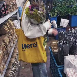 Sac fourre-tout en toile de coton personnalisé avec logo, grandes poignées doubles, idéal pour le week-end, les courses ou comme cadeau, fabriqué en Chine - Product Image 5