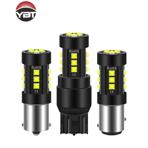 Bombillas LED Rojas para Motocicleta, AC/DC 8-80V 1156 1157 3030 15smd, Intermitentes, Luces de Freno y Traseras - Product Image 3