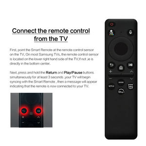 Combinaison universelle BN59-01432J pour <span class=keywords><strong>Samsung</strong></span> Smart TV avec télécommande TV vocale à cellule solaire pour BN59-01432A <span class=keywords><strong>2023</strong></span> - Product Image 3