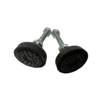 Pieds de nivellement réglables en acier inoxydable Dia50-M8/M10/M12 pour tables et armoires industrielles avec installation facile