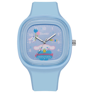 <span class=keywords><strong>Kawaii</strong></span> Pink Silicone Sanrion Square Candy <span class=keywords><strong>Watch</strong></span> Niños Relojes de pulsera Navidad Regalo de Navidad Estudiantes Niñas Niños - Product Image 3