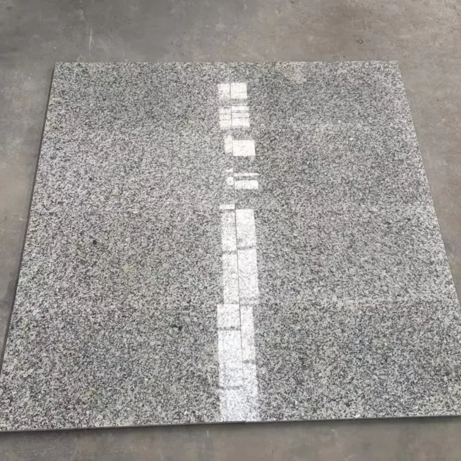 Çin ucuz gri granit G602 cilalı alevli döşeme kiremit