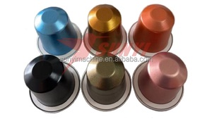 Gobelets <span class=keywords><strong>à</strong></span> <span class=keywords><strong>café</strong></span> <span class=keywords><strong>Nespresso</strong></span> en aluminium vides et compatibles - Product Image 3