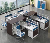 Postazioni di Lavoro Modulari OEM per Ufficio, 6 Cubicoli da Scrivania, Best Seller