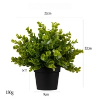 Plantes artificielles en pot personnalisables, plantes artificielles d'intérieur, plantes artificielles avec pots pour la décoration de la maison, du bureau, de la chambre à coucher et du bureau.