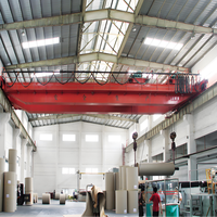 Grúa Puente de Doble Viga de Alta Resistencia Yuzhong, Motor Eléctrico, Movimiento de Fábrica, Capacidad de 20t, Cabina Automática