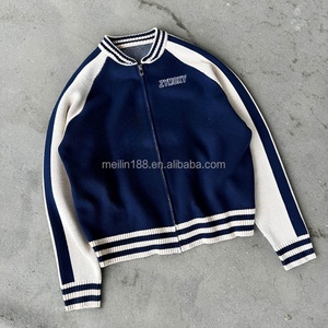 Custom Design High Quality Sweater Coat Knitted <b>Zip</b> <b>up</b> <b>Jackets</b> Fashion Casual Wear Woolen Knitted <b>Jacket</b> Men - Product Image 1