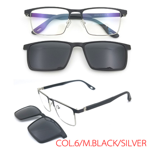 Hot Bán Ống Kính Phân Cực Quang Khung Kim Loại Từ Theo Toa Clip Trên Kính Mắt - Product Image 4