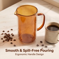 Cafetière à piston portable isolée en verre borosilicate de 600 ml avec filtre en acier inoxydable pour la maison