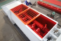 Extrudeuse sous vide automatique à double arbre KL pour la fabrication de blocs creux en argile : Améliore la plasticité, élimine les impuretés, facile à utiliser