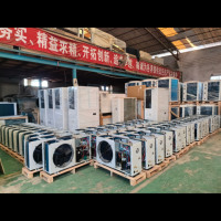 Pompe à chaleur air-eau Dibetter 3,5W à COP élevé, économique, R32 R410a, écologique, à économie d'énergie, en acier inoxydable, pour hôtel