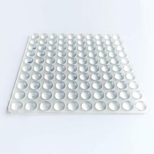 Coussinets adhésifs en silicone transparent KB pour usage domestique, protection des meubles, pare-chocs pour portes d'armoires avec service de découpe - Product Image 1