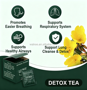 Tisane Naturelle de Feuilles de Molène pour la Détoxification Pulmonaire et le Soutien <span class=keywords><strong>Respiratoire</strong></span>, Tisane aux Herbes pour Fumeurs, Nettoyage du Mucus, Thé Bien-être au Ginseng, 15 Sachets - Product Image 5