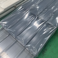 Panneau ondulé en galvalume résistant aux UV, 55 % aluminium-zinc, revêtement HDP Az100, haute qualité, 0,15 à 0,6 mm, 750 à 1000 mm