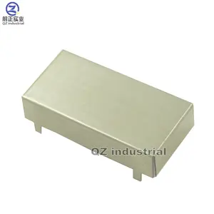 QZ customized OEM shield cover stamping EMI shield case for pcb