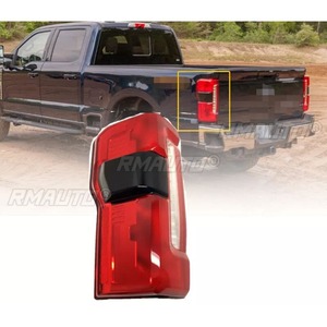 Left Right Rear <b>LED</b> Taillight Taillamp Tail <b>Lights</b> Assembly Wide <b>Light</b> <b>Corner</b> Lamp For Ford F250 2023-2024 PC3Z13405B PC3Z13404B - Product Image 1