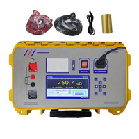 Testeur de résistance de boucle électrique portable, résistance de contact 600A, micro-ohmmètre, équipement de test pour interrupteurs et disjoncteurs, testeur de circuit