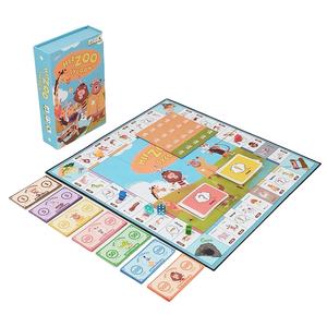 Ensemble de jeux de société en papier plastique sur mesure en gros Fabricant chinois Jeux de table Jouets éducatifs - Product Image 4