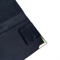 Porte-menu en cuir PU, porte-menu imperméable avec logo personnalisé pour l'hôtellerie et la restauration