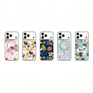 Funda Magnética Anticaídas con Diseño Floral para iPhone 17 Air - Product Image 1