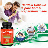 Compléments alimentaires pour adultes en marque privée, capsules d'Haritaki, à base d'herbes de qualité supérieure, soutient la digestion, le système immunitaire, antioxydant