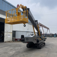 Promotion : Équipement de levage pour grues - Grue sur chenilles 3 tonnes, 5 tonnes, Mini-grue araignée sur chenilles, Nacelle élévatrice tractable
