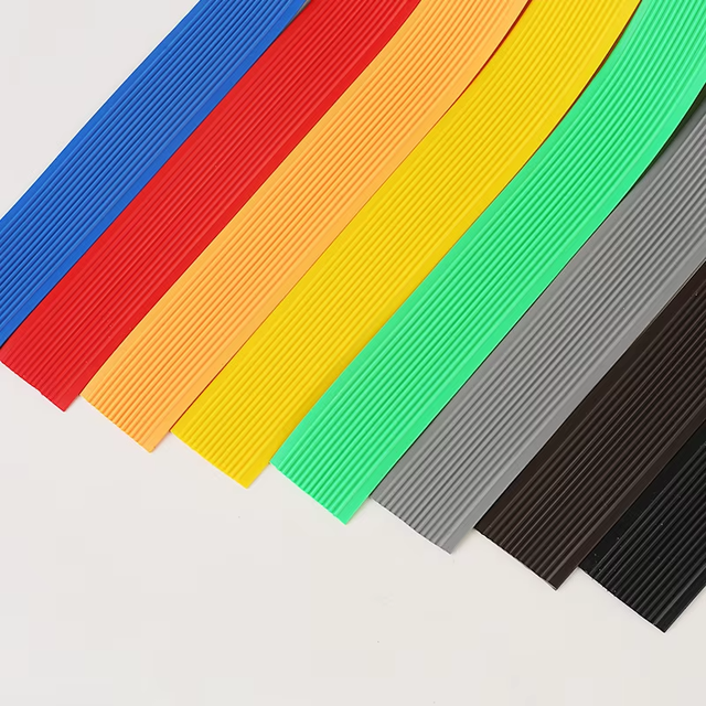 Factory Direct PVC Self-Adhesive Stair Step Guard Edge Strip Non-Slip Wall Protection Plastic Strip
