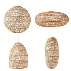 餐厅卧室单灯藤吸顶灯柳条吊灯灯罩篮天花板吊灯 - Product Image 3
