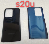 Coque arrière de téléphone portable en verre, couvercle de batterie d'origine pour Samsung Galaxy S23 S22 PLUS S23 ultra Note 20 S10 5G avec lentille de caméra en verre