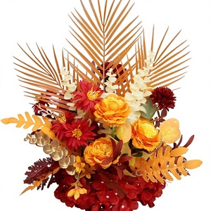 Flores Artificiales de Seda Hechas a Mano, Rosas para Decoración de Bodas, Fiestas, Eventos, Decoración de Mesa, Soporte para Decoraciones, Navidad, Año Nuevo - Product Image 2