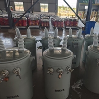 Transformateur Électrique Élévateur de Tension Monophasé/Triphasé Immergé dans l'Huile 10 Kva Prix