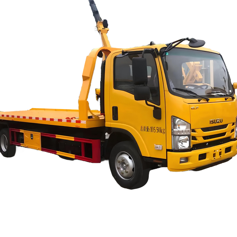 China New ISUZU 5Tons Flatbed Towing